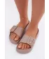 Дамски чехли BIG STAR SHOES TT274A079 БЕЖОВО