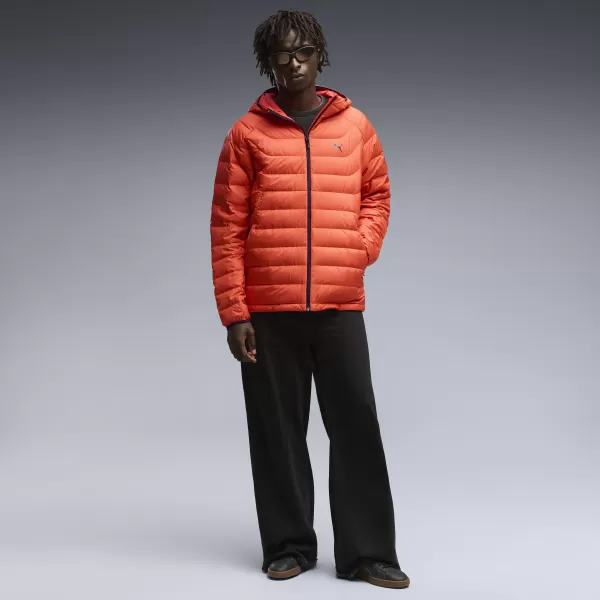  Мъжко палто PUMA PACKLITE HOODED DOWN JACKET 68522121 ЧЕРВЕНА СВЕТКАВИЦА 