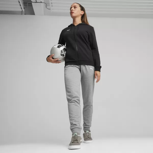  Дамски суичър PUMA TEAMGOAL CASUALS HOODED JACKET WMN 658597-03 ПУМА ЧЕРНА/ПУМА БЯЛА 