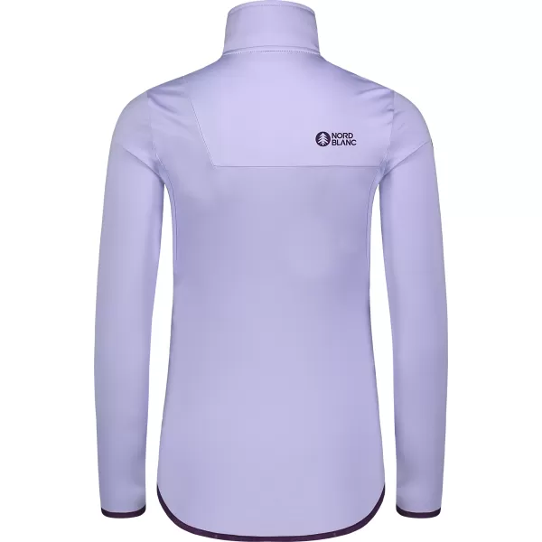  Дамски суичър powerfleece NORDBLANC CRISP NBSFL8338 ЛИЛАВО 