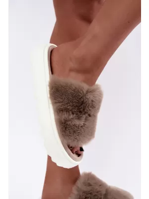 Дамски чехли VINCEZA 105105 БЕЖОВО