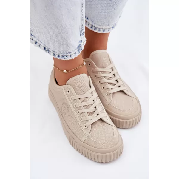  Дамски кецове BIG STAR SHOES TT274106 БЕЖОВО 