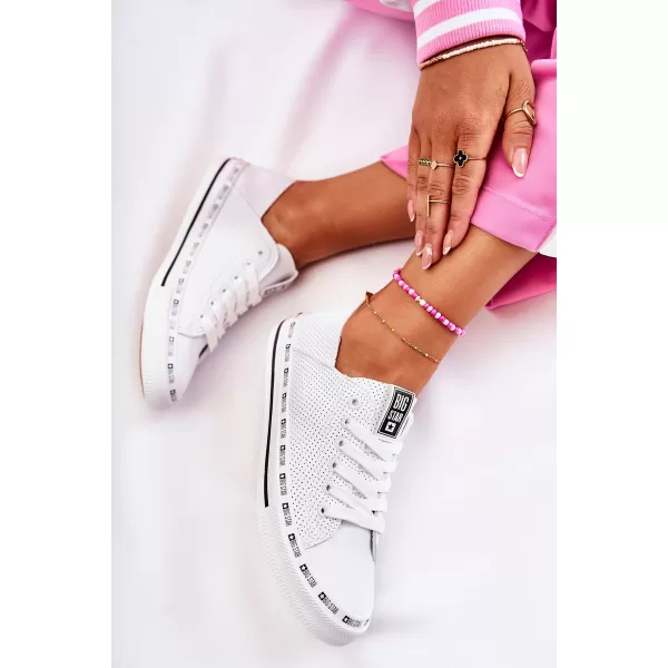  Дамски кецове BIG STAR SHOES FF274024 БЯЛО 