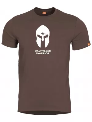 Мъжка тениска PENTAGON AGERON SPARTAN HELMET K09012-SH-26 ТЕРА КАФЯВО
