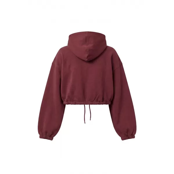  Дамски суичър URBAN CLASSICS TB8635-00606 БОРДО 