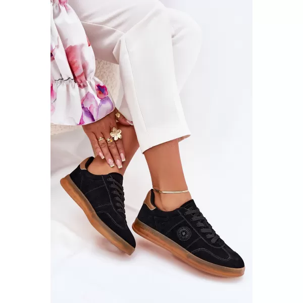  Дамски кецове BIG STAR SHOES RR274851 ЧЕРЕН 