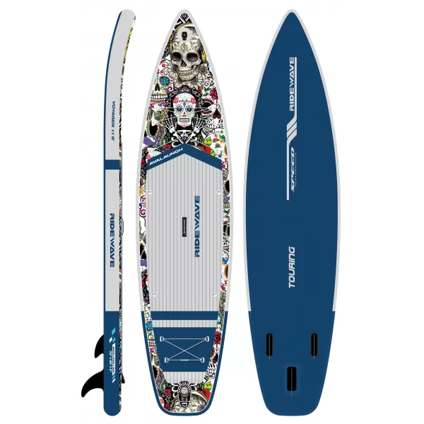  Дъска за гребане RIDEWAVE NEW VOYAGER 11'6'' TOURING НЕОПРЕДЕЛЕН 