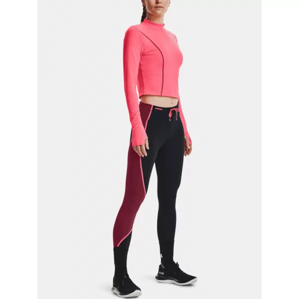  Дамска тениска UNDER ARMOUR UA RUN ANYWHERE LASER LS 1365641-819 РОЗОВО 