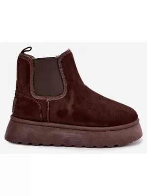 Дамски обувки BIG STAR SHOES UU274174 КАФЯВИ/БЕЖОВИ СЕНКИ