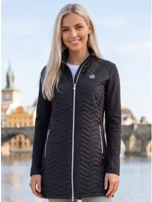 Дамско палто хибрид ALTISPORT IRYSA ЧЕРЕН