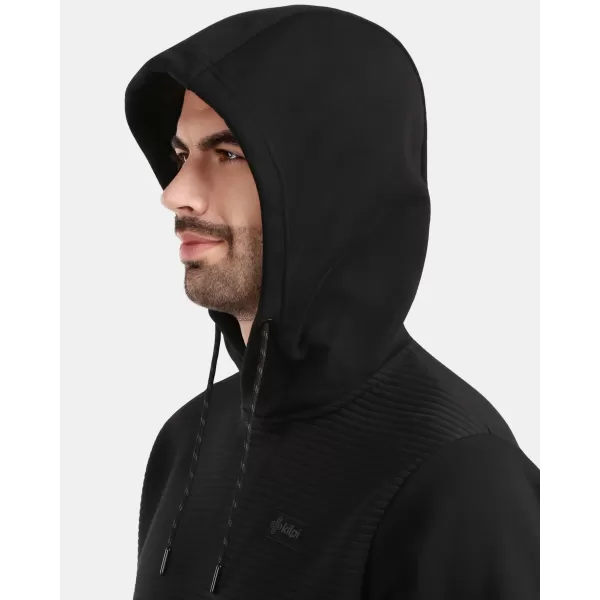  Мъжки поларен суичър KILPI DELEG-M 1M0211KI ЧЕРЕН 