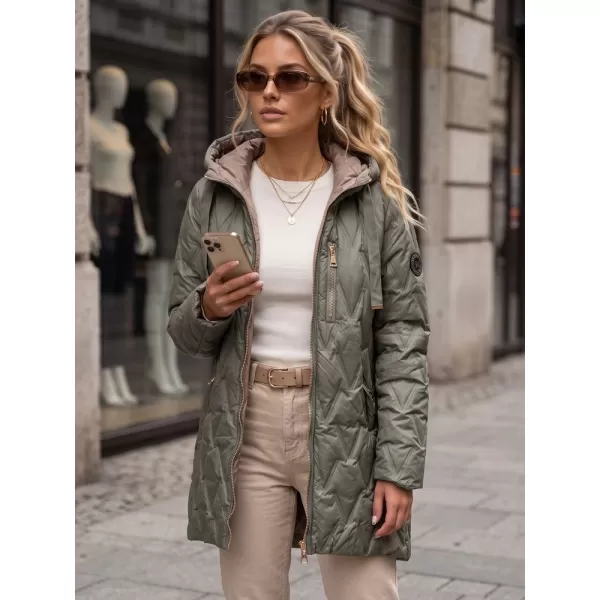  Дамско яке DSTREET TY5770 ЗЕЛЕНО 