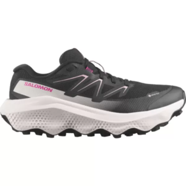  Дамски обувки SALOMON ULTRA FLOW 2 GORE-TEX L49299500 ЧЕРНО/ЗОРНО РОЗОВО/ВАНИЛОВ ЛЕД 