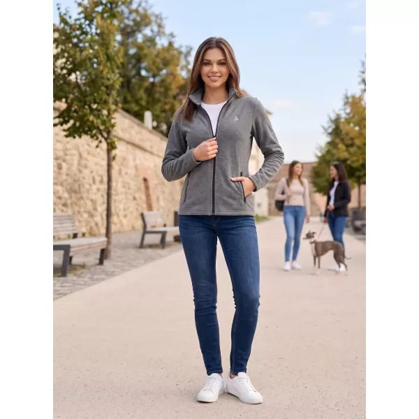  Дамски поларен суичър ALTISPORT ALW002852 ЧЕРНО ПОДЧЕРТАВАНЕ 