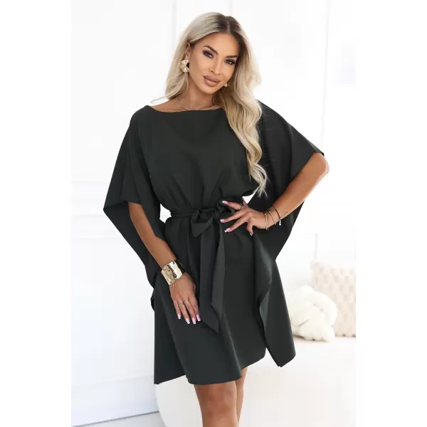  Рокля NUMOCO 287-46 ТЪМНО КАКИ 
