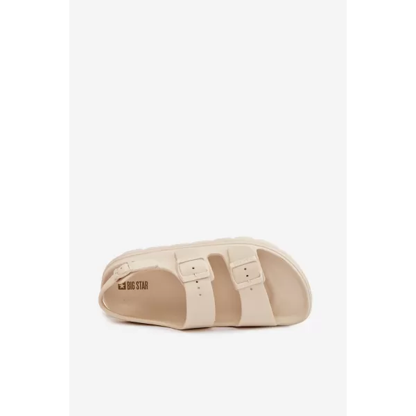  Дамски сандали BIG STAR SHOES TT274A032 БЕЖОВО 