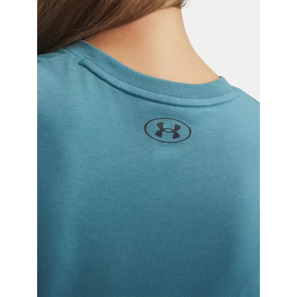  Дамска тениска UNDER ARMOUR W VARSITY SS 6010592-466 СИНЬО 