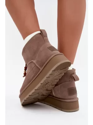 Дамски обувки BIG STAR SHOES UU274679 БЕЖОВО