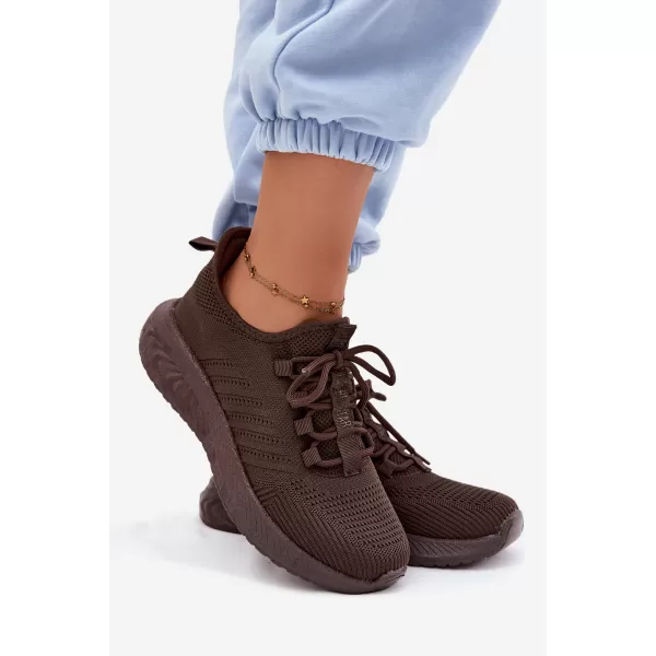  Дамски обувки BIG STAR SHOES UU274055 КАФЯВО/БЕЖОВО 