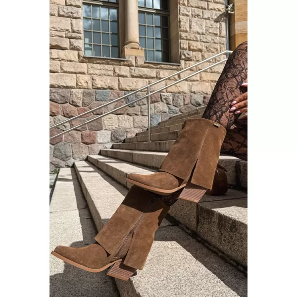  Дамски обувки BIG STAR SHOES UU274114 КАФЯВИ/БЕЖОВИ СЕНКИ 