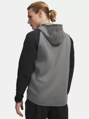 Мъжки суичър UNDER ARMOUR UNSTOPPABLE FLC FZ HD EU 1389352-709 ЗЕЛЕНО