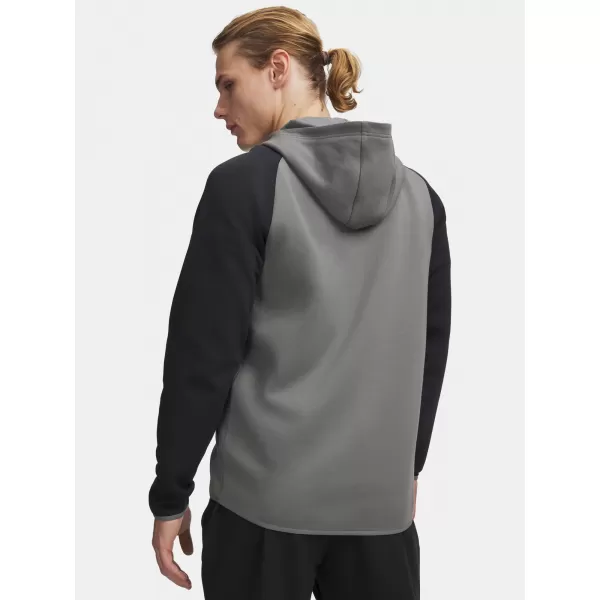  Мъжки суичър UNDER ARMOUR UNSTOPPABLE FLC FZ HD EU 1389352-709 ЗЕЛЕНО 