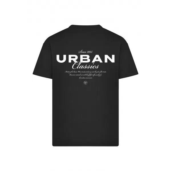  Мъжка тениска URBAN CLASSICS TB8665 ЧЕРЕН 