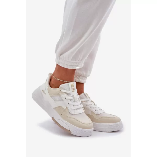  Дамски кецове BIG STAR SHOES OO274A155 БЯЛО 