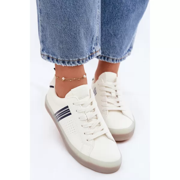  Дамски кецове BIG STAR SHOES TT274306 БЯЛО 