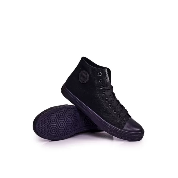  Мъжки кецове BIG STAR SHOES FF174550 ЧЕРЕН 