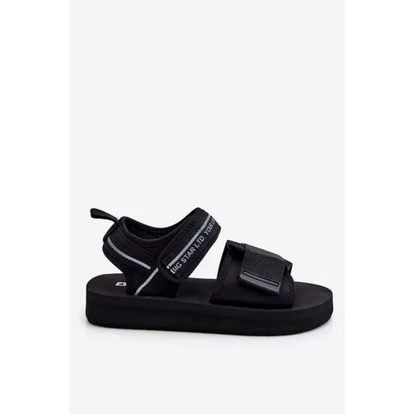  Дамски сандали BIG STAR SHOES LL274784 ЧЕРЕН 