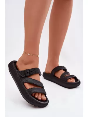 Дамски чехли BIG STAR SHOES TT274A037 ЧЕРЕН
