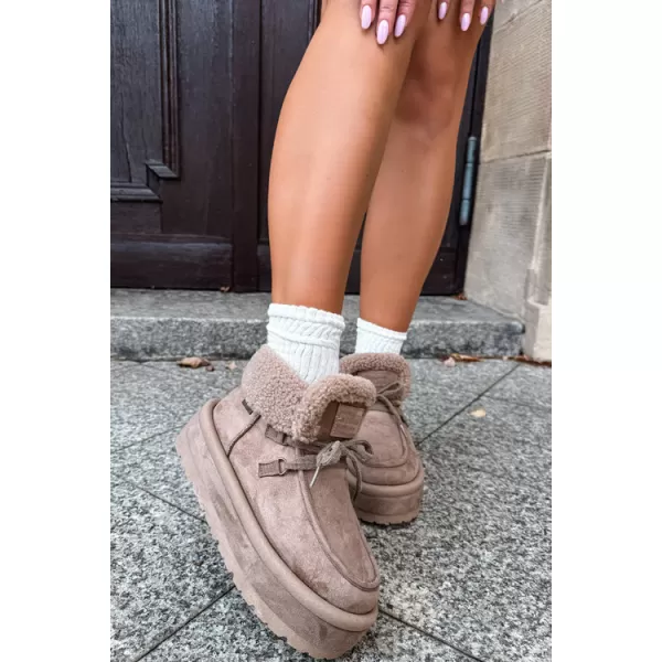  Дамски снежни човеци BIG STAR SHOES UU274215 БЕЖОВО 