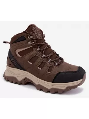 Мъжки обувки BIG STAR SHOES UU174316 КАФЯВИ/БЕЖОВИ СЕНКИ