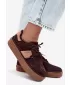 Дамски кецове BIG STAR SHOES UU274770 КАФЯВИ/БЕЖОВИ СЕНКИ
