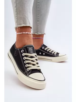 Дамски кецове BIG STAR SHOES NN274269 ЧЕРЕН