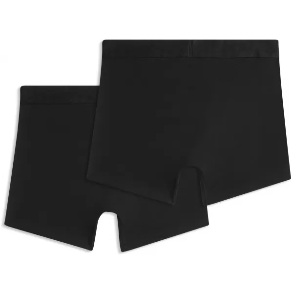  Мъжки боксерки PUMA MEN SHINE ELASTIC BOXERS 2P 94780602 ЧЕРЕН 