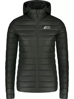 Дамско ватирано яке NORDBLANC NIMBUS WJL8395 ТЪМНО ЗЕЛЕНО