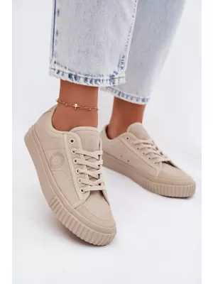 Дамски кецове BIG STAR SHOES TT274106 БЕЖОВО
