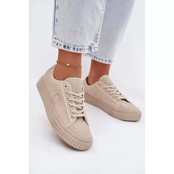  Дамски кецове BIG STAR SHOES TT274106 БЕЖОВО 