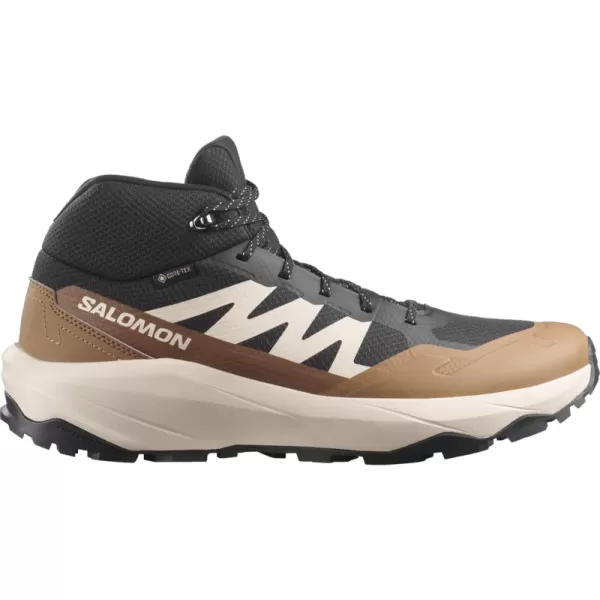  Мъжки обувки SALOMON OUTSCAPE MID GTX L45410800 ЧЕРНО/ДЪЖДОВЕН ДЕН/КОЙОТСКО КАФЯВО 