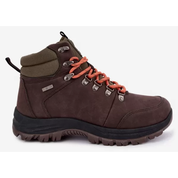  Мъжки трекинг обувки BIG STAR SHOES UU174195 ТЪМНО КАФЯВО 