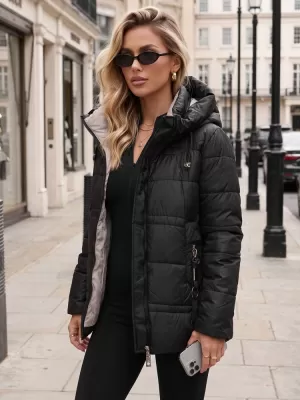 Дамско яке DSTREET TY5950 ЧЕРЕН