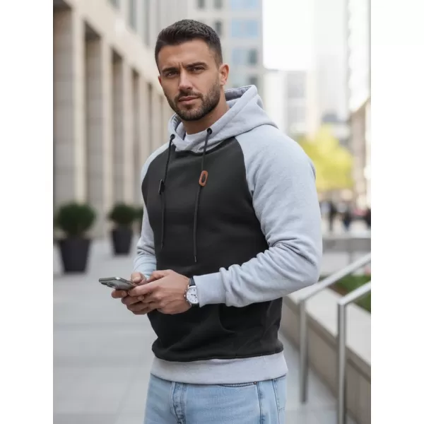  Мъжки суичър DSTREET BX5935 ЧЕРЕН 