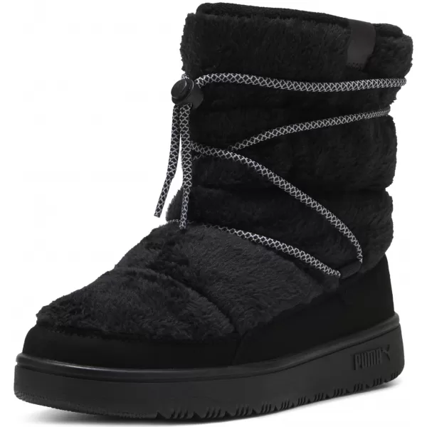  Дамски обувки PUMA SNOWBAE SUEDE WNS 40217501 ПУМА ЧЕРНО/ПЛОСКО ТЪМНО СИВО 