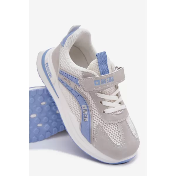  Детски обувки BIG STAR SHOES TT374153 БЯЛО/СИНЬО 