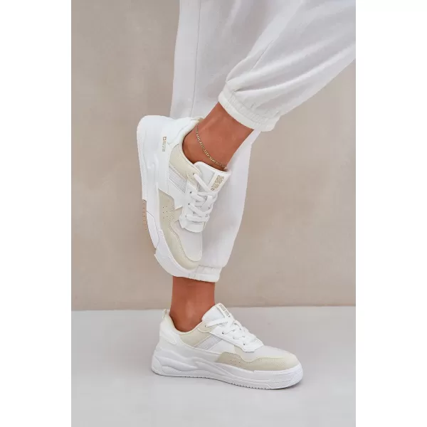  Дамски кецове BIG STAR SHOES OO274A155 БЯЛО 