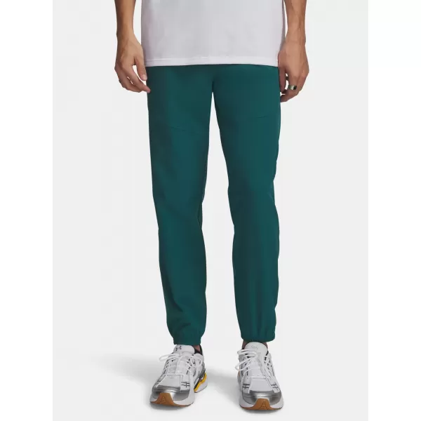  Мъжки спортен панталон UNDER ARMOUR VIBE WOVEN JOGGER 1386557-338 ЗЕЛЕНО 