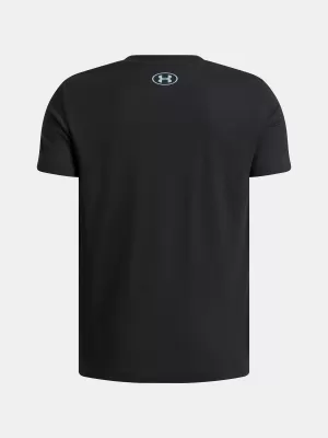 Момчешка тениска UNDER ARMOUR B LOGO WM COLLAGE SS 6009271-001 ЧЕРЕН