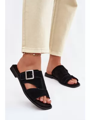 Дамски чехли BIG STAR SHOES TT274477 ЧЕРЕН